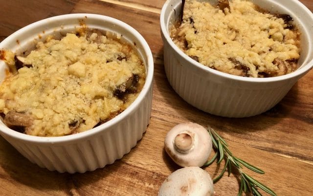 paddenstoelencrumble