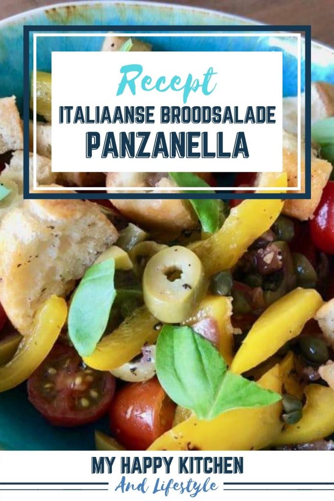 Pinterest pin panzanella