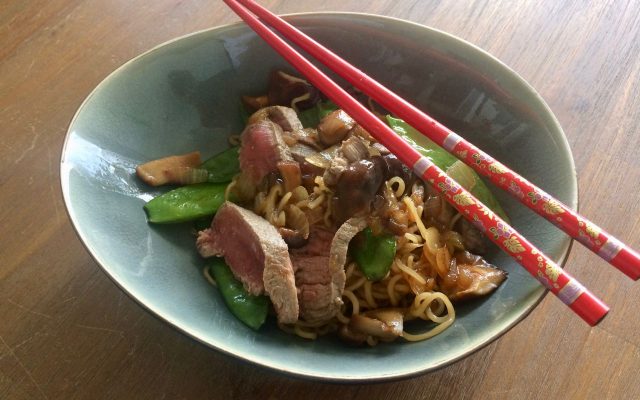 tien minuten maaltijd: noodles