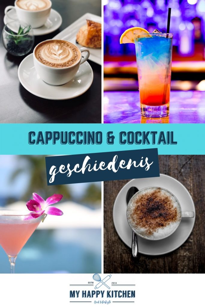 Geschiedenis cappuccino en cocktail