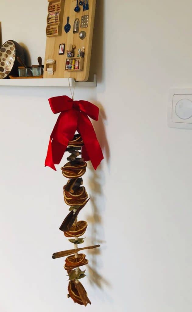 DIY kerstslinger