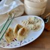 gyoza met garnalen