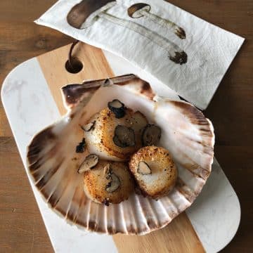 Coquilles met truffel