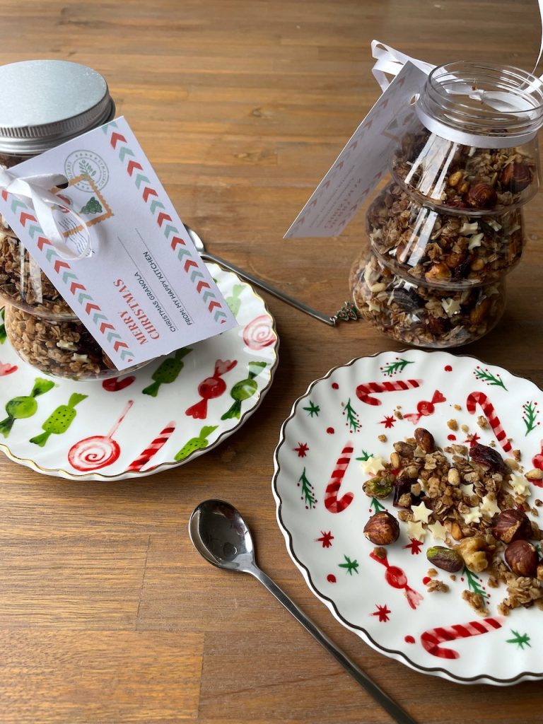 Kerst granola uit de airfryer