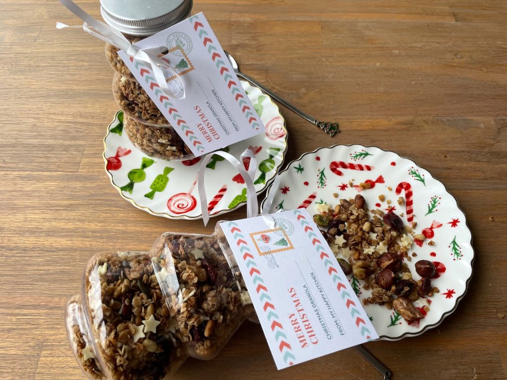 Kerst granola uit de airfryer