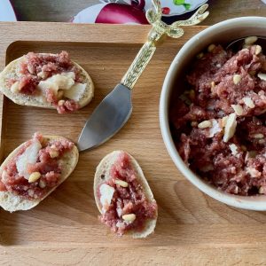 Carpaccio tapenade