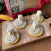 Melted snowman cookies