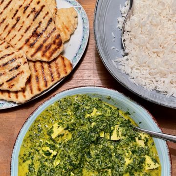 Saag paneer