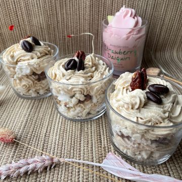 Eton mess met mokkaroom